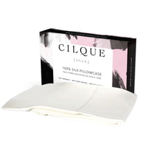 Load image into Gallery viewer, Cilque Pillowcase Queen- Vanilla