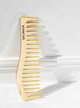 Load image into Gallery viewer, Balmain Gold Styling Comb