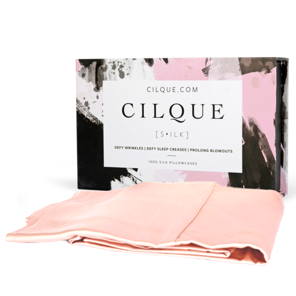 Cilque Pillowcase Queen-Blush